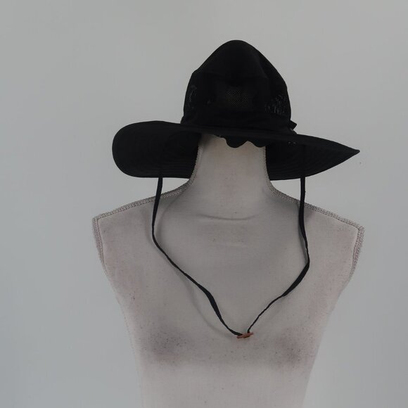 Columbia Black Vented Outdoor Adventure Hat One Size - Picture 1 of 9